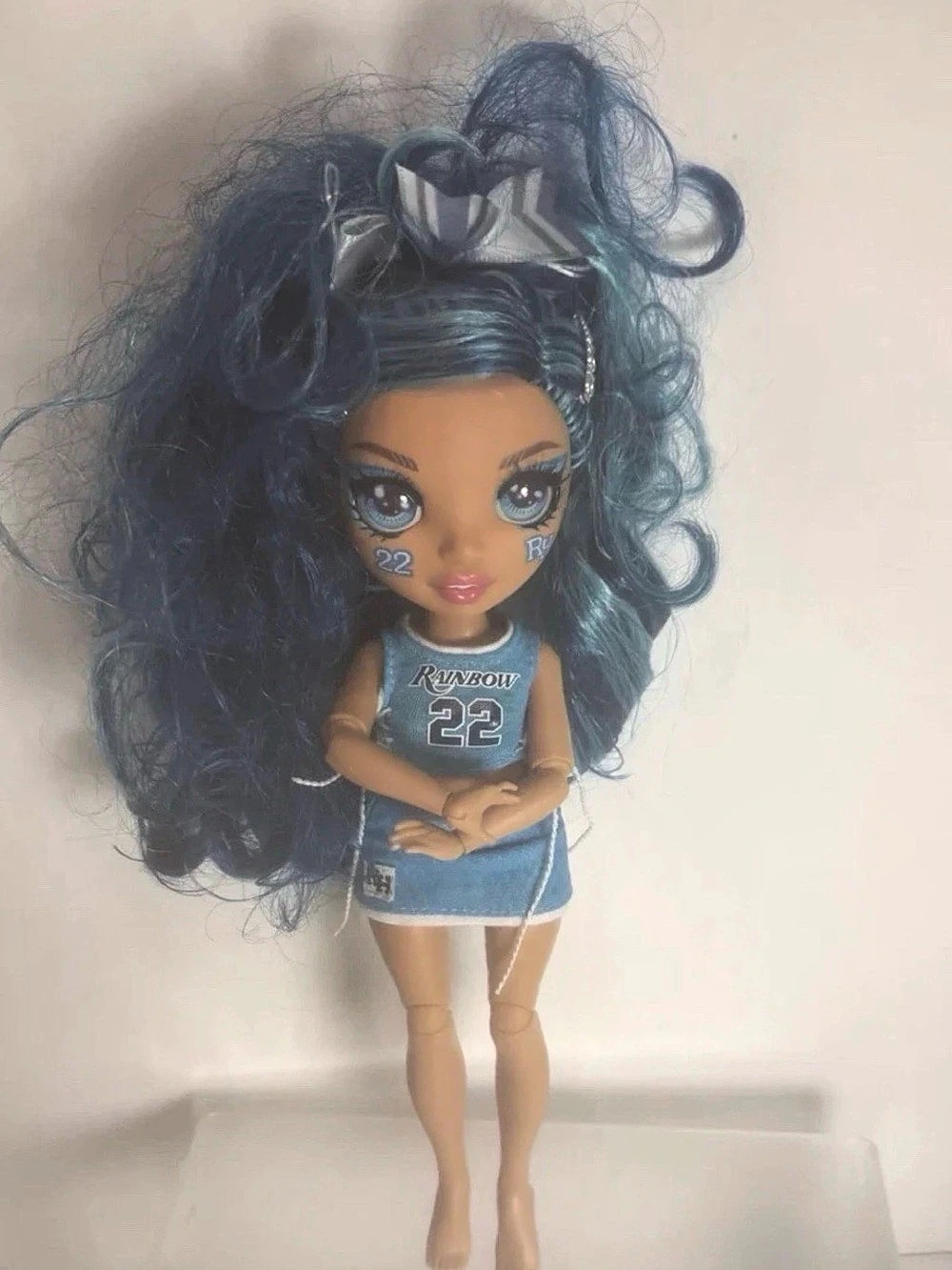Rainbow High Cheer Doll Skyler Bradshaw PLEASE READ NOT COMPLETE